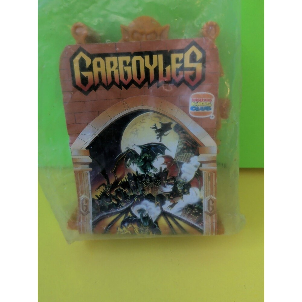 Gargoyles Stone Warriors Bronx Burger King Kids Club Toy New Unopened Vintage